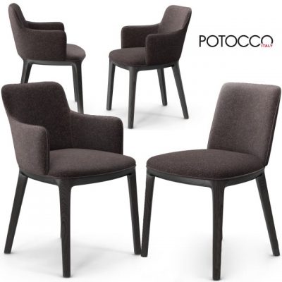 Potocco Candy Chairs 3D Models