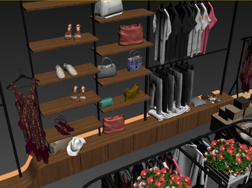 Shop Interior 3d model 4