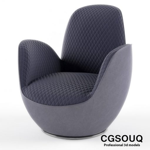 AIRCELL FAUTEUIL Armchair 3D model (22)