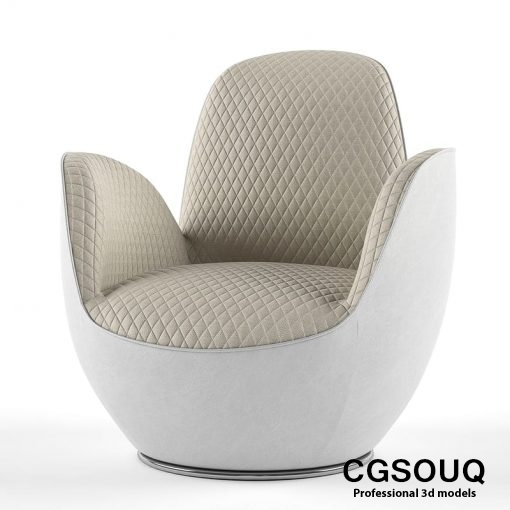 AIRCELL FAUTEUIL Armchair 3D model (55)