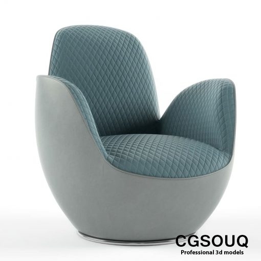 AIRCELL FAUTEUIL Armchair 3D model (66)