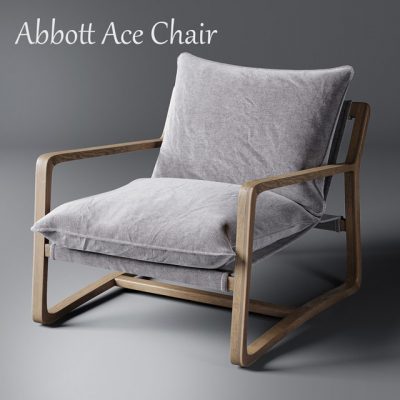 Abbott Ace Armchair 3D Model
