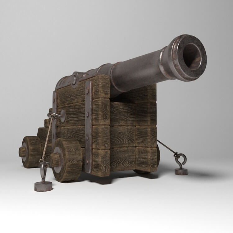 Ancient Cannon 3D models
