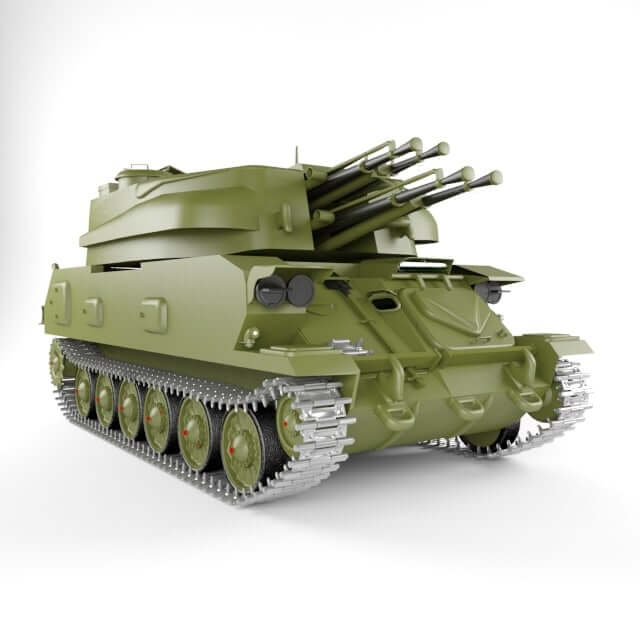 Anti Missile Tank 3D model