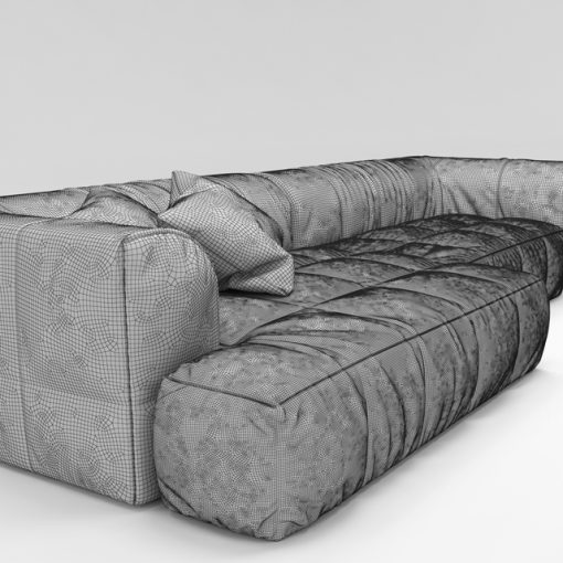 Arflex Strips Sofa 3D Model 3