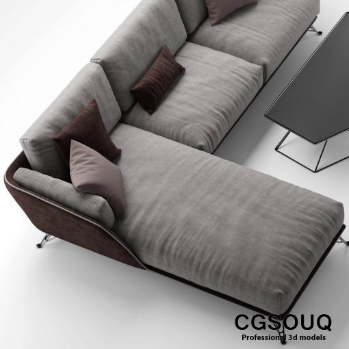Arketipo morrison sofa 2 3D model 01 (4)