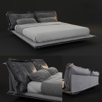Auto-Reverse Dream Bed 3D Model