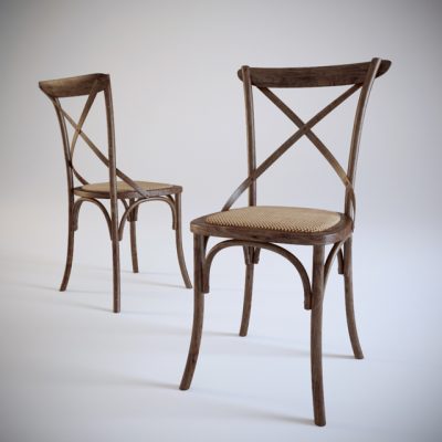 Averso Braun Chair 3D Model