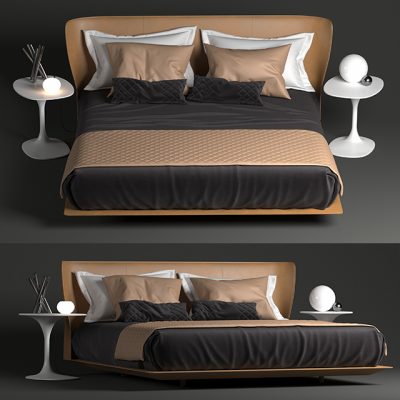 B&B Italia Alys Bed 3D Model