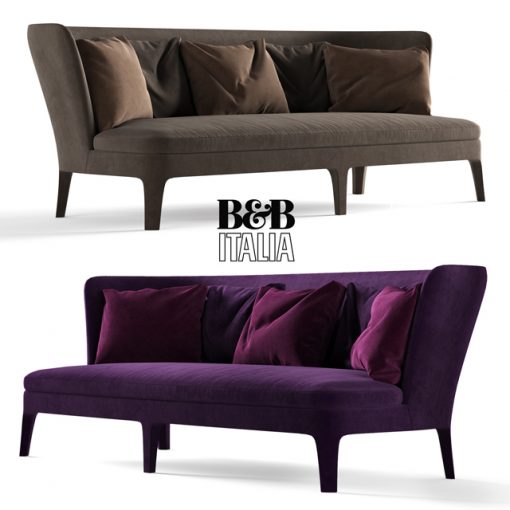 B&B Italia Febo Sofa 3D Model