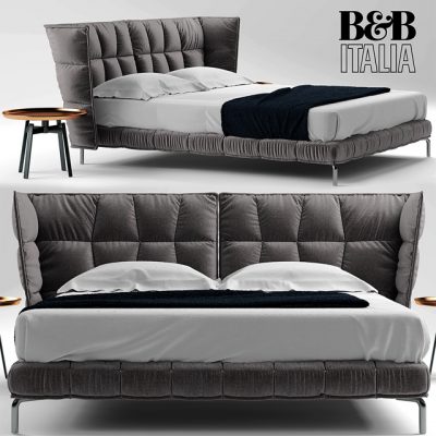 B&B Italia Husk Bett Bed 3D Model
