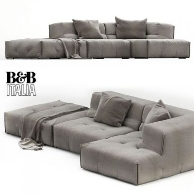 B&B Italia Tufty-Too Sofa Set-01 3D Model
