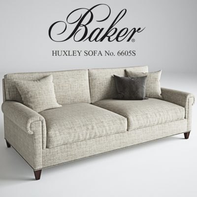 Baker Huxley Sofa 3D Model