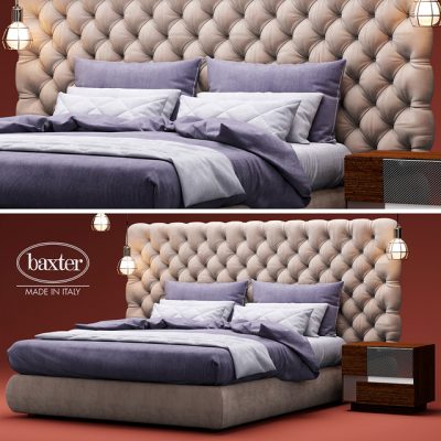 Baxter Heaven Ottoperotto Bed 3D Model