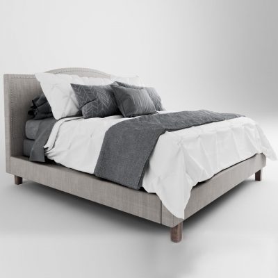 Bed Set 4 3D Model