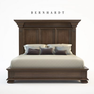 Bernhardt Huntington Panel Bed 3D Model