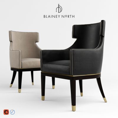 Blainey North Hercule Dining Chair 3D Model