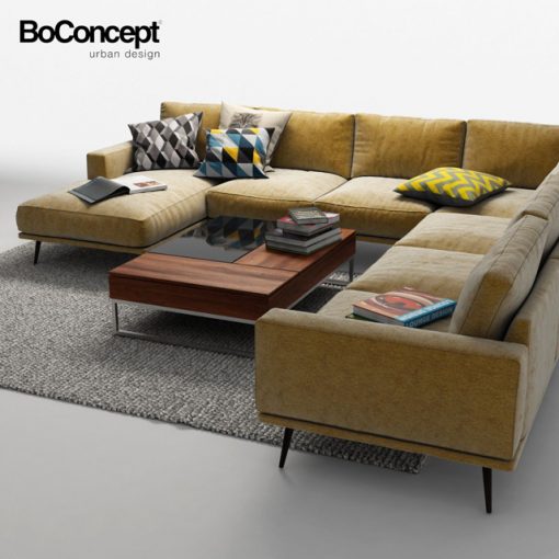 BoConcept Carlton-02 Sofa 3D Model