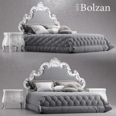 Bolzan Letti Florence Chic Bed 3D Model