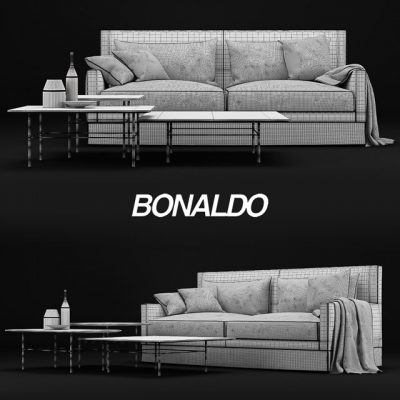 Bonaldo Paraiso Sofa 3D Model
