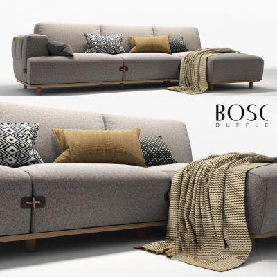 Bosce Duffle Sofa 3D Model