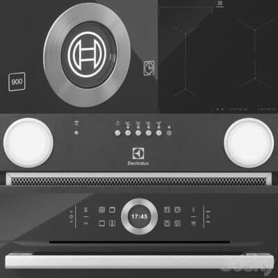 Bosch & Electrolux Appliances 3D Model