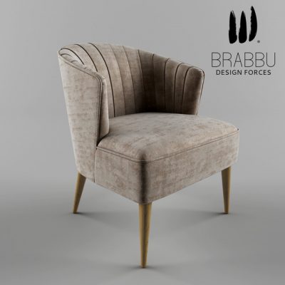 Brabbu Nuka Armchair 3D Model