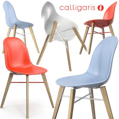 Calligaris Academy MW Chair 3D Model