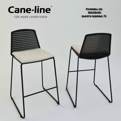 Cane-Line Breeze Bar Chair 3D Model