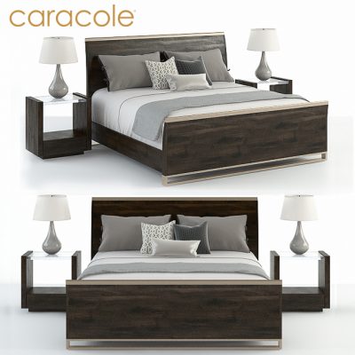 Caracole Night Cap Bed 3D Model