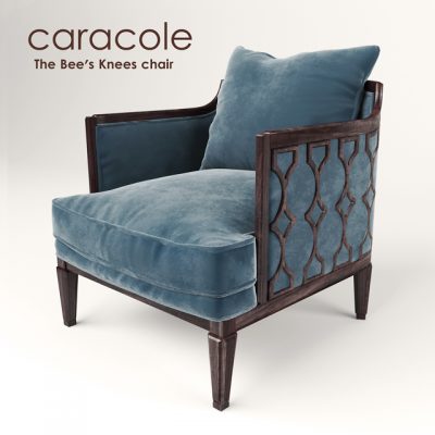 Caracole The Bee’s Knees Armchair 3D Model