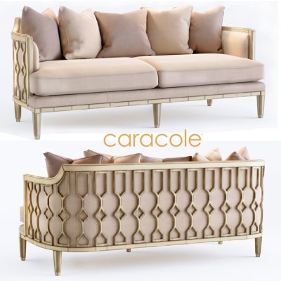 Caracole The Bee’s Knees Sofa 3D Model