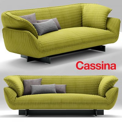Cassina 550 Beam Sofa 3D Model