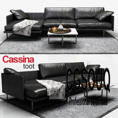 Cassina toot Sofa 3D model