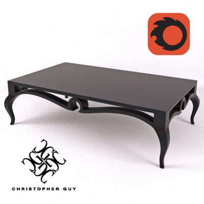 Christopher Guy Piaget Table 3D Model