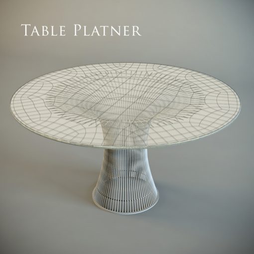 Cosmo Table Planter 3D Model 2