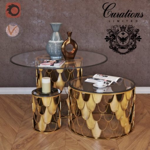 Curations Limited Moscow Table 3D Model