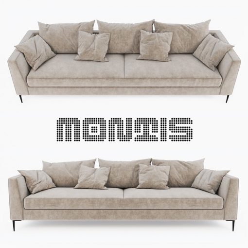 Daley Montis Sofa 3D Model
