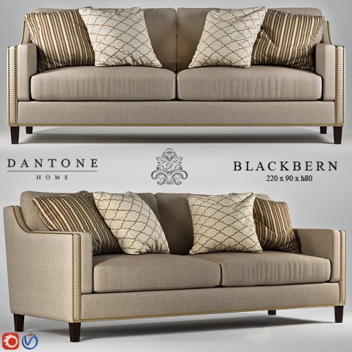 Dantone Blackbern Sofa 3D Model