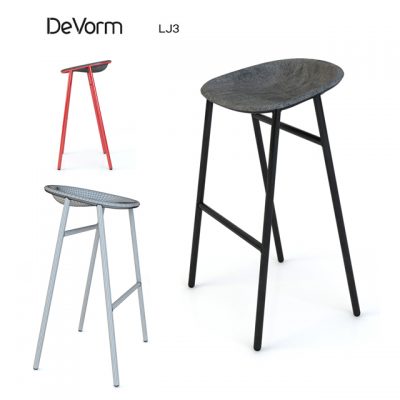 Devorm LJ3 Stool Chair 3D Model