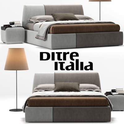 Ditre Italia Sanders Bed 3D Model