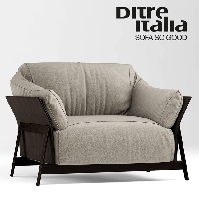 Ditre Italia - So Good Sofa 3D Model for Download