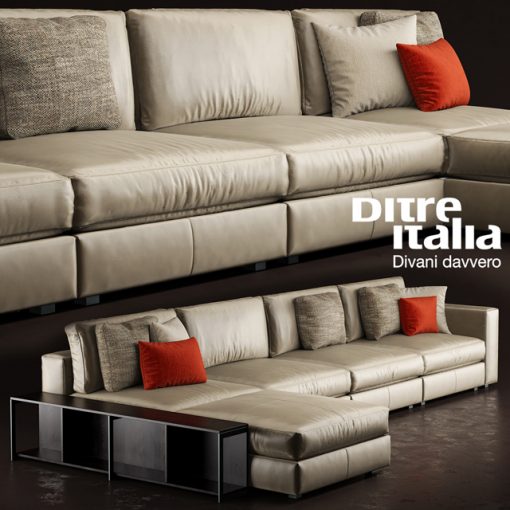 Ditre Italia Urban Sofa 3D Model