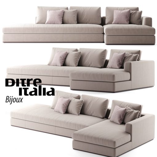 Ditre italia Bijoux Sofa 3D Model