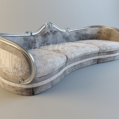 Divan Bruno Zampa Sofa 3D Model