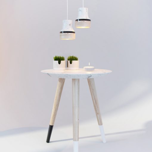Dodo Table with Lamp & Decor 3D Model