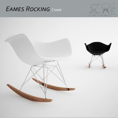 Eames Rocking Chair 3D Model