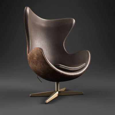 Arne Jacobsen Egg Chair 3D Model