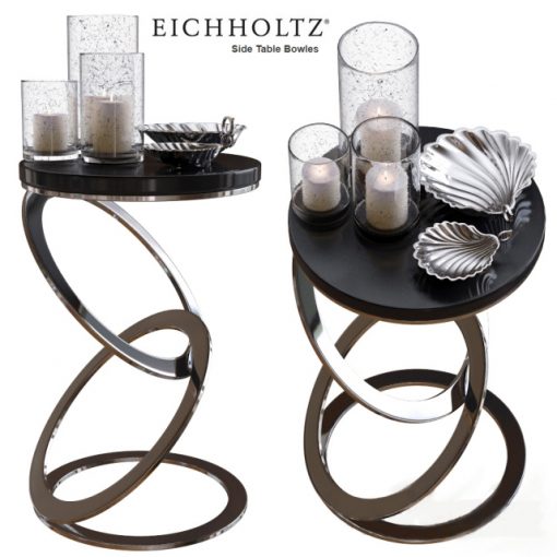 Eichholtz Bowles Side Table 3D Model