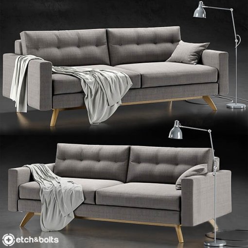 Etch &Bolts Alfinch Sofa 3D model